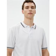 Koton 3SAM10060MK 000 Beyaz Erkek T-shirt