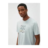 Koton 3SAM10458HK Gri Erkek T-Shirt