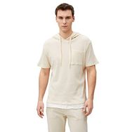Koton 3SAM10470HK Ekru Erkek T-shirt