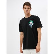 Koton 3SAM10792HK Siyah Erkek T-shirt