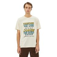 Koton 3SAM10803HK Ekru Erkek T-shirt