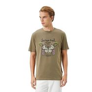 Koton 3SAM10818HK Yeşil Erkek T-shirt