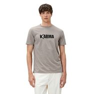 Koton 3SAM10972HK Kahverengi Erkek T-shirt
