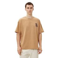 Koton 3SAM10977HK Bej Erkek T-shirt