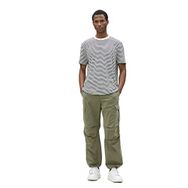 Koton 3SAM10992HKSiyah Çizgili Erkek T-shirt