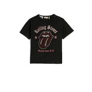 Koton 3SKB10528TK Siyah Erkek Çocuk T-shirt