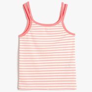 Koton 3SKG30024AK Pembe Çizgili Kız Çocuk Atlet