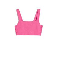 Koton 3SKG60042AW Pembe Keten Kız Çocuk Bluz