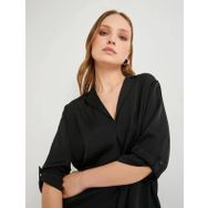Koton 4SAK60003PW Siyah Kadın Bluz
