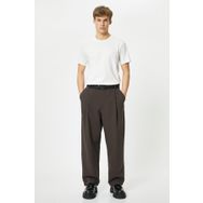 Koton 4SAM10035HK 000 Beyaz Pamuk Jersey Kısa Kollu Basic Erkek T-shirt