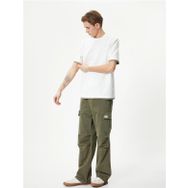 Koton 4SAM10271HK 010 Ekru Pamuk Jersey Kısa Kollu Basic Erkek T-shirt