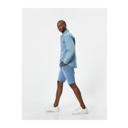 Koton 4SAM40311ND 600 Açık Indigo Denim Erkek Şort