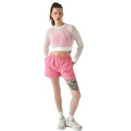 Koton 4WAK10023NK Beyaz File Detaylı Kadın T-shirt