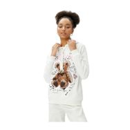 Koton 4WAL10096IK Beyaz Kadın Sweatshirt