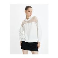 Koton 4WAL10176IK Ekru Kadın Sweatshirt
