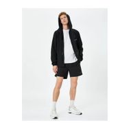 Koton 4WAM70001NW Siyah Erkek Sweatshirt