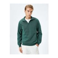 Koton 4WAM70024MK Haki Erkek Sweatshirt