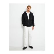 Koton 4WAM70029MK 999 Siyah Pamuk Jersey Erkek Sweatshirt