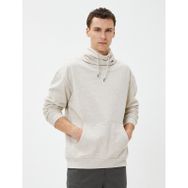 Koton 4WAM70115MK Gri Erkek Sweatshirt