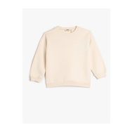 Koton 4WKG10225AK Bej Kız Çocuk Sweatshirt