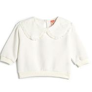 Koton 4WMG10003AK Ekru Kız Bebek Sweatshirt