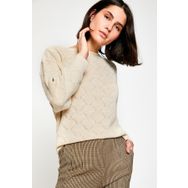 Koton 8KAK92878HT Ekru Kadın Kazak