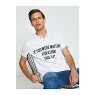 Koton 8YAM14150OK Beyaz Erkek T-Shirt