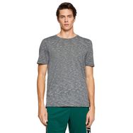 Koton 999 Erkek Siyah Basic Kırçıllı Bisiklet Yaka Slim Fit T-shirt