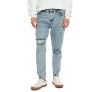 Koton Joe Açık İndigo Tapered Fit Jean Erkek Pantolon