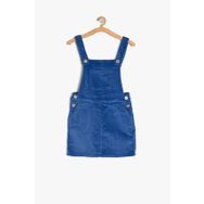 Koton Kids 9KKG87955AW Mavi Askılı Elbise