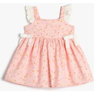 Koton Kız Bebek Elbise Pembe 3SMG80032AW - 3 - 4 Yaş