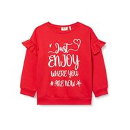 Koton Slogan Baskılı Rainbows Kız Çocuk Sweatshirt
