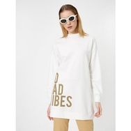 Koton SWEATSHIRT Kadın Sweatshirt Bej