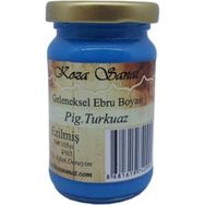 Koza GLN520 Pigment Turkuaz Ebru Boyası