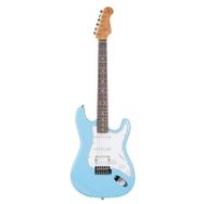 Kozmos KST-BSWHSS-GRWN-DBL HSS Elektro Gitar