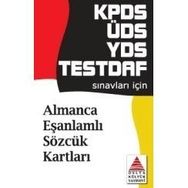KPDS ÜDS YDS TESTDAF ALMANCA EŞANLAMLI SÖZCÜK KARTLARI - ŞULE PAK