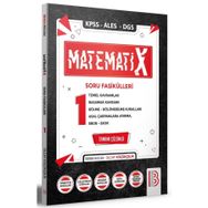 KPSS ALES DGS TYT Matematix Soru Fasikülleri 1 Benim Hocam Yayınları