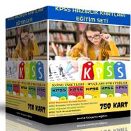 Kpss Hazırlık Kartları Eğitim Seti 750 Kart Enine Boyuna Eğitim