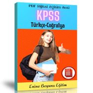 Kpss Kazandıran Türkçe-Coğrafya Dijital Eğitim Seti