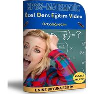 KPSS Ortaöğretim Matematik Video Eğitim Seti Enine Boyuna Eğitim