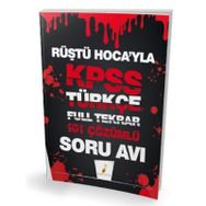 KPSS Rüştü Hocayla Türkçe Soru Avı 101 Çözümlü Soru-Pelikan Yayınları