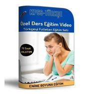 KPSS Türkçe Özel Ders Eğitim Video Seti Enine Boyuna Eğitim