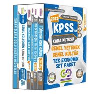 KPSS'nin Kara Kutusu Genel Yetenek Genel Kültür Tek Ekonomik Set Paket Konu Özetli Dijital Çözümlü Çıkmış Soru Bankası