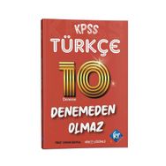 KR Akademi KPSS Türkçe Denemeden Olmaz 10 Deneme