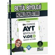 Kr Akademi Yayınları Betül Biyoloji Konu Anlatımı 54 Günde AYT Biyoloji Video Kamp Kitabı