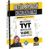 KR Akademi Yayınları - TYT Betül Biyoloji Konu Anlatımı 28 Günde Video Kamp Kitabı