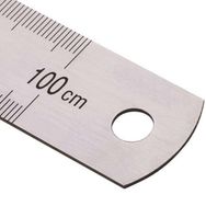 Kraf 100 cm İnch Ölçülü Çelik Cetvel