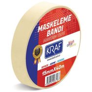 Kraf 15 mm x 40 m Maskeleme Bandı