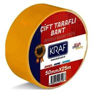 Kraf 25 mm x 25 M Çift Taraflı Bant