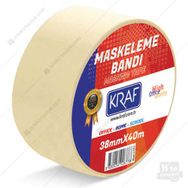 Kraf 38 mm x40 m Maskeleme Bandı